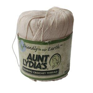 Aunt Lydias Crochet Thread Classic 10 Natural 300 Yds